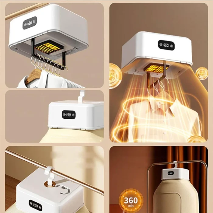 خشک کننده لباس قابل حمل مدل Drying Heater - Image 7