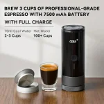 اسپرسو ساز شارژی CERA+ مدل PCM04A به همراه پایه - Image 7