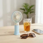 پنکه دستی شارژی مدل Mini Fan Rechargeable - Image 5