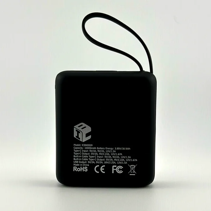 پاوربانک 10000 میلی آمپر با کابل Type-C داخلی - Image 5