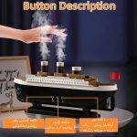 بخور سرد و خوشبو کننده طرح کشتی تایتانیک - Image 6